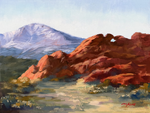 Click to view detail for Iconic Morning 9x12 $500